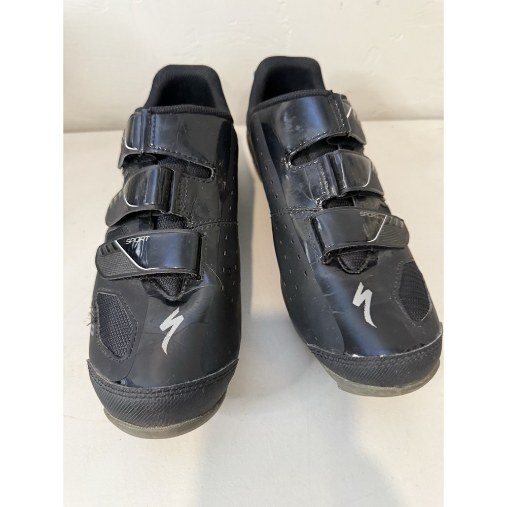 Specialized Recon 1.0 Mountain Bike Shoes Black 3-Strap MTB Cycling Mens 9.5